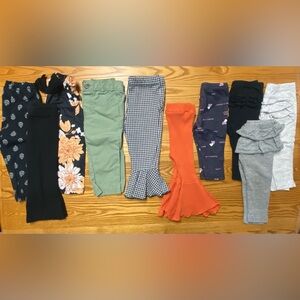Lot of 10 Stylish Size 12 Months Pants 👖